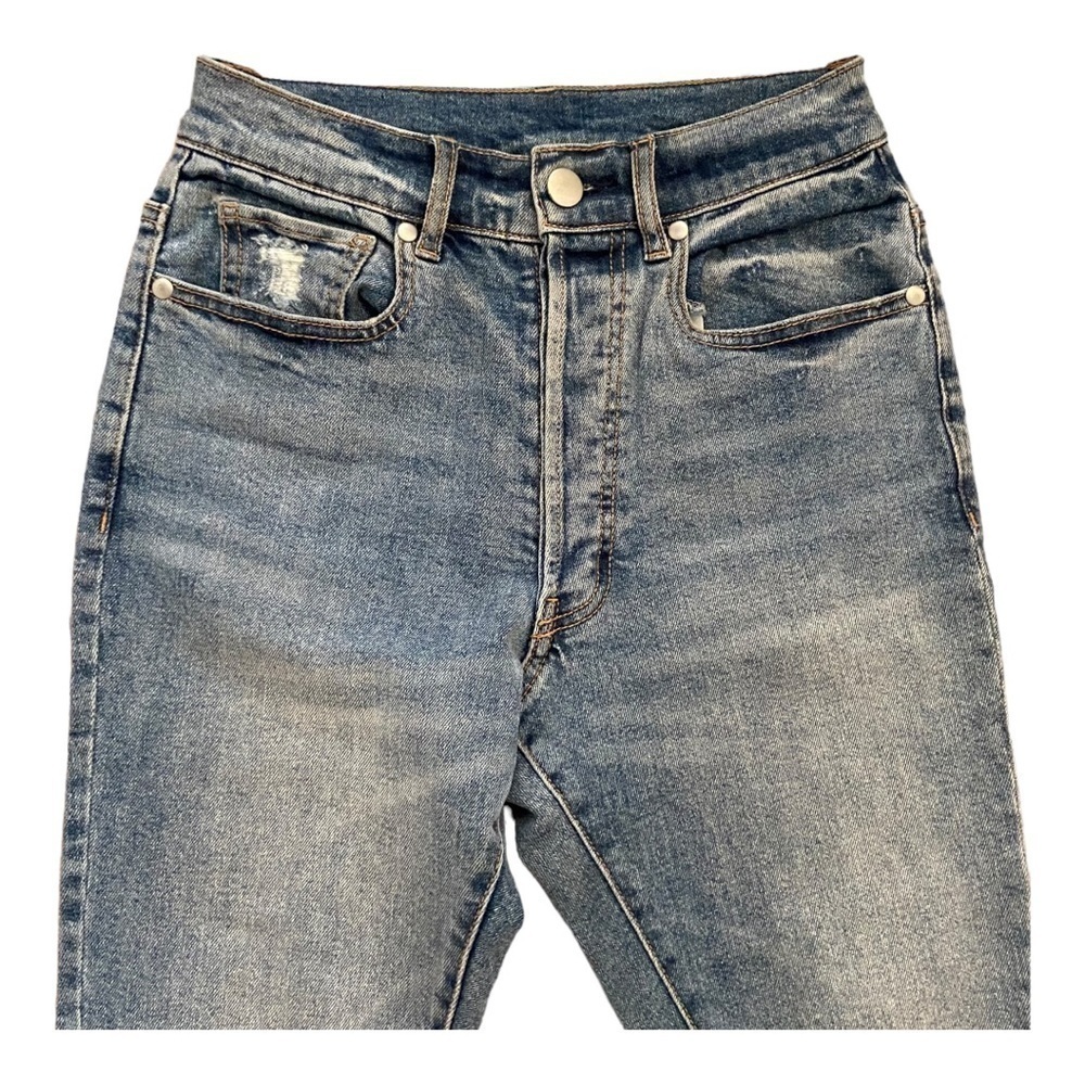 Superdown High Rise Straight Leg Jeans - Picture 4 of 7